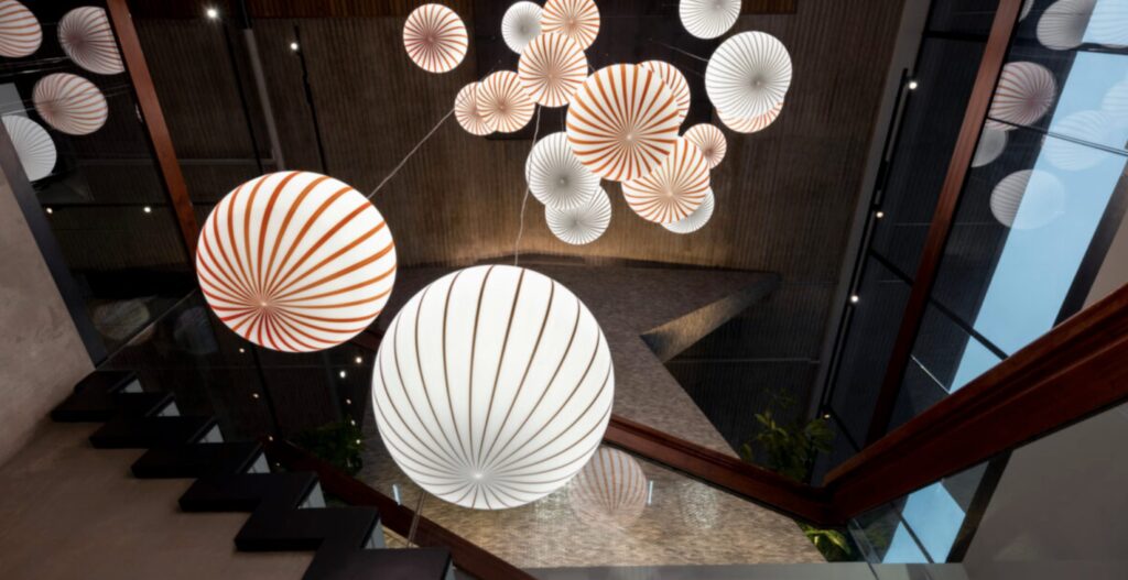 Filigrana Light by Established & Sons in building